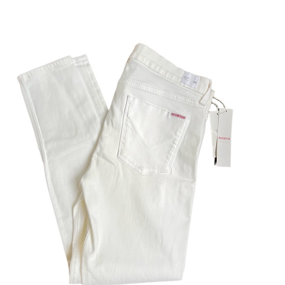 NWT Hudson Nico Mid-rise Super Skinny Jeans. White. Distressed. Size 30 - Picture 2 of 6
